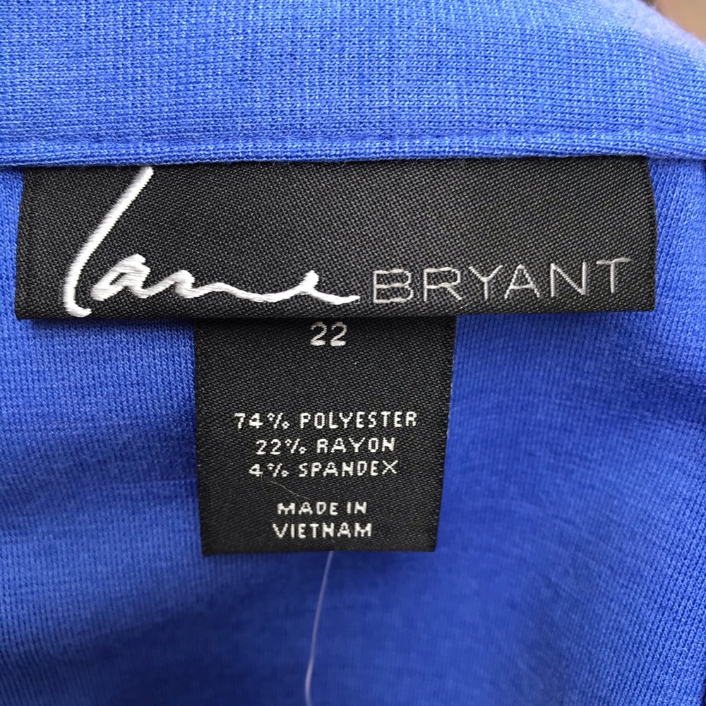 Lane Bryant Pencil Skirt | Royal Blue Size 22 NWT